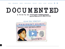 Tablet Screenshot of documentedthefilm.com